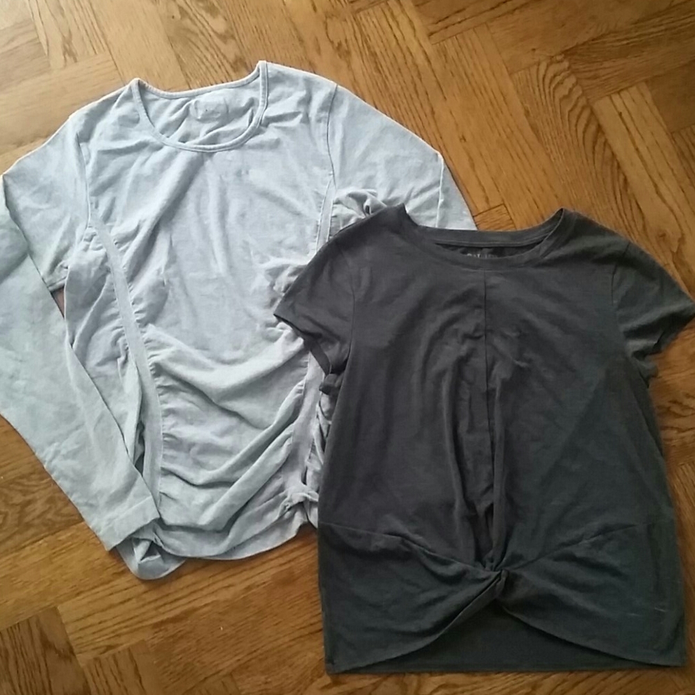 Athleta twist knot t shirt